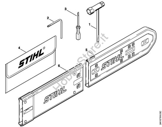 Attrezzi, accessorio a richiesta GS 461 GS 461 brand Stihl